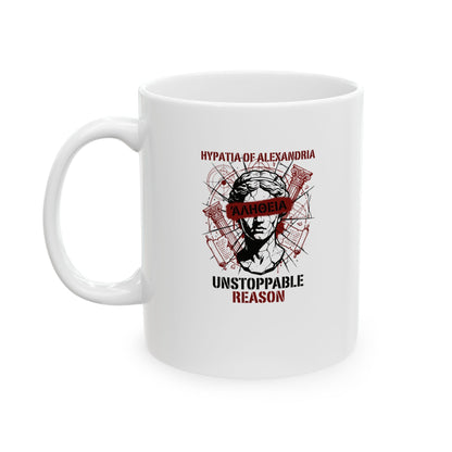 Hypatia of Alexandria Greek Truth Ceramic Mug, (11oz, 15oz)