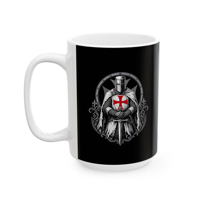 Knight Templar Ceramic Mug, (11oz, 15oz)