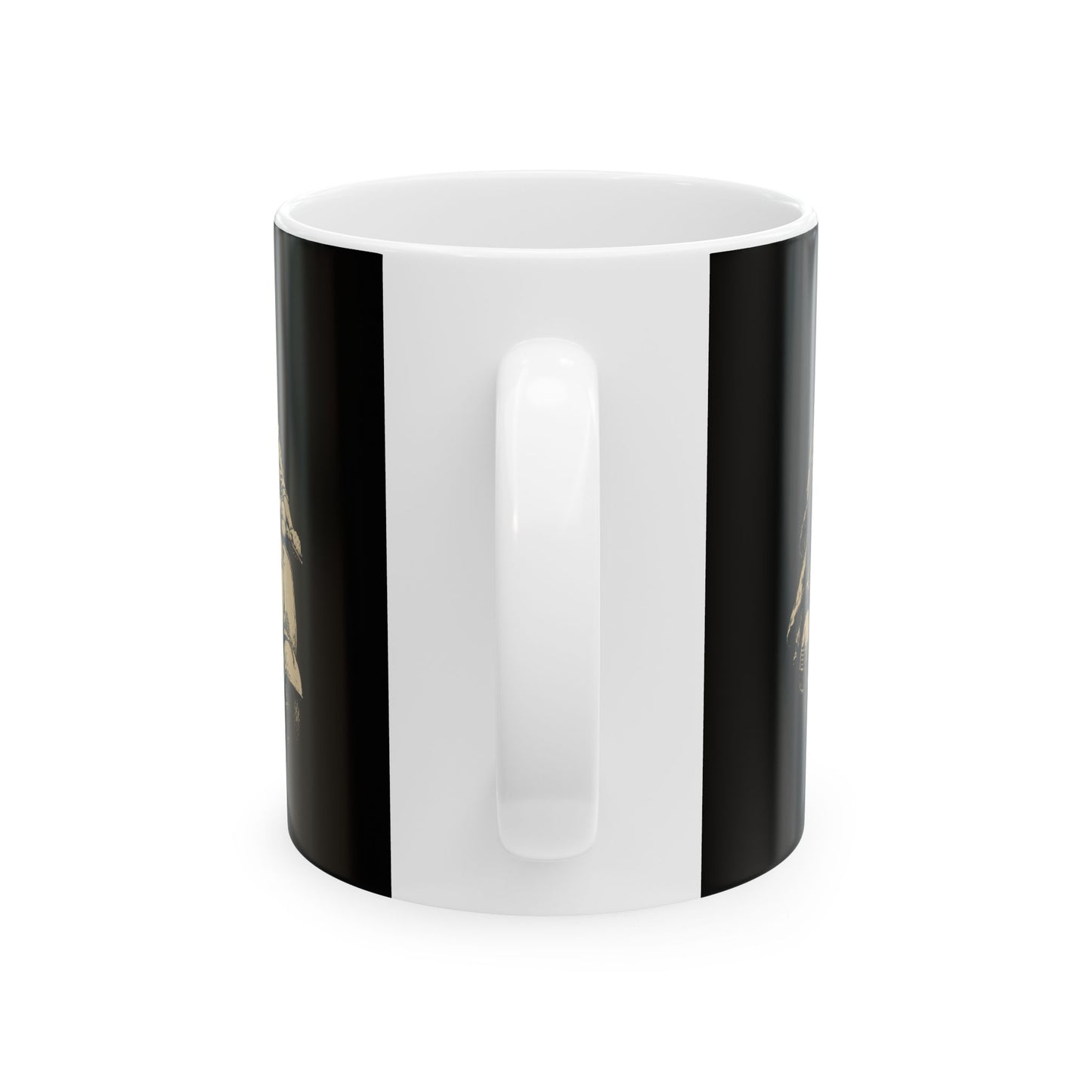 Julius Caesar on Vespa Ceramic Mug, (11oz, 15oz)