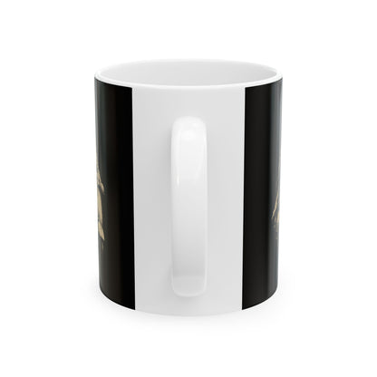 Julius Caesar on Vespa Ceramic Mug, (11oz, 15oz)