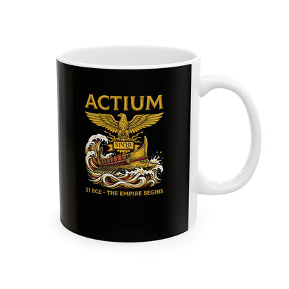 Battle of Actium Empire Begins Ceramic Mug, (11oz, 15oz)