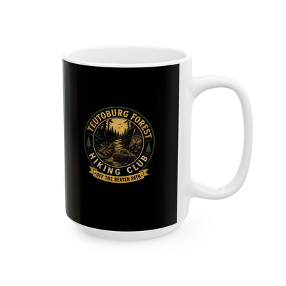 Teutoburg Forest Hiking Club Ceramic Mug, (11oz, 15oz)