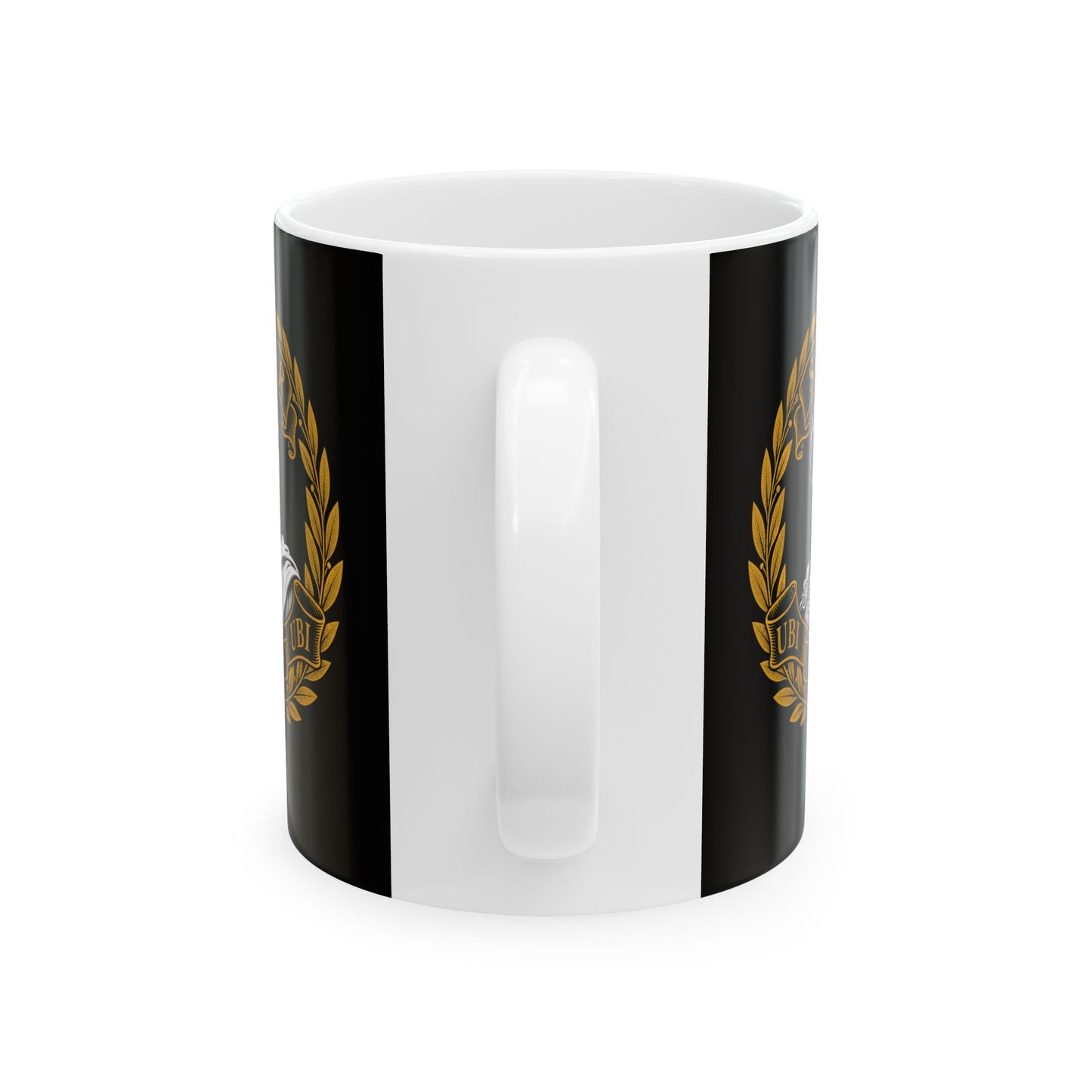 Ubi Sub Ubi Wear Underwear Statue Ceramic Mug, (11oz, 15oz)
