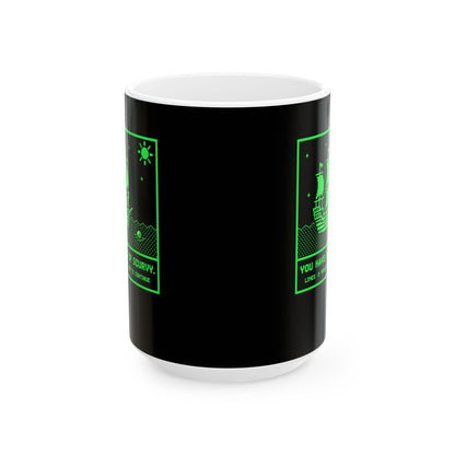 8 Bit Died of Scurvy Ceramic Mug, (11oz, 15oz)