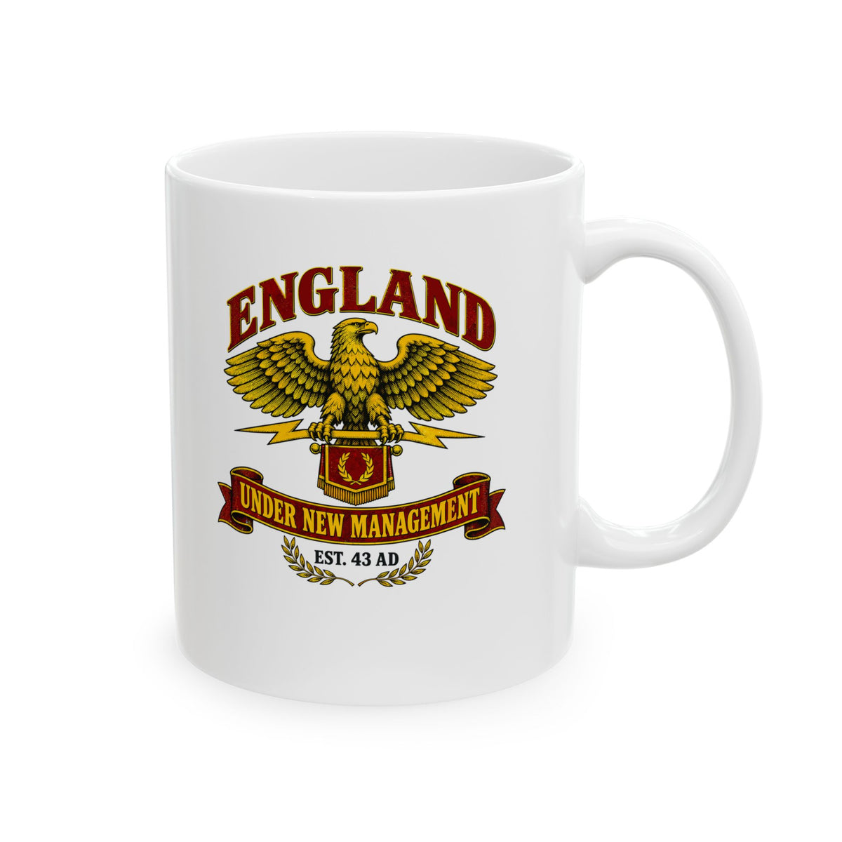 England Under New Management Ceramic Mug, (11oz, 15oz)
