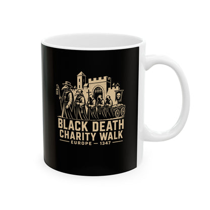 Black Death Charity Walk Ceramic Mug, (11oz, 15oz)