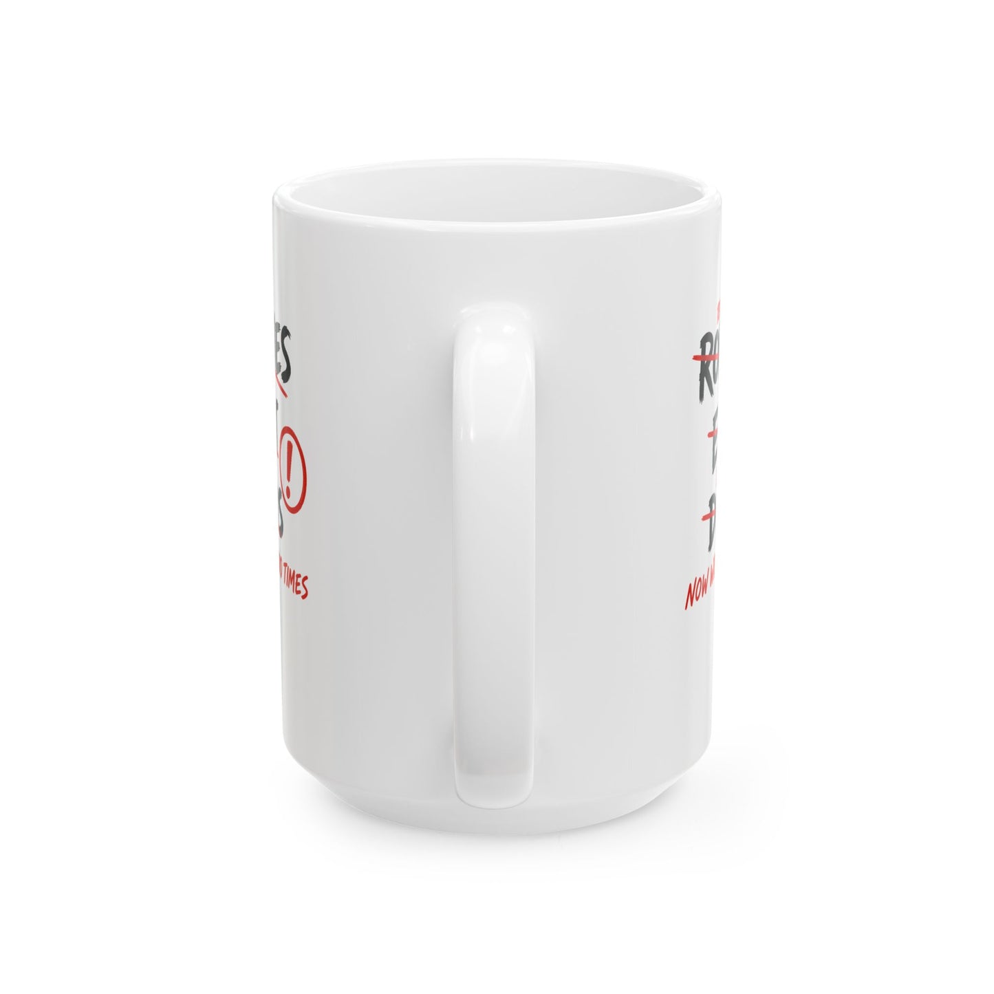 Romans Go Home Brian Graffiti Ceramic Mug, (11oz, 15oz)
