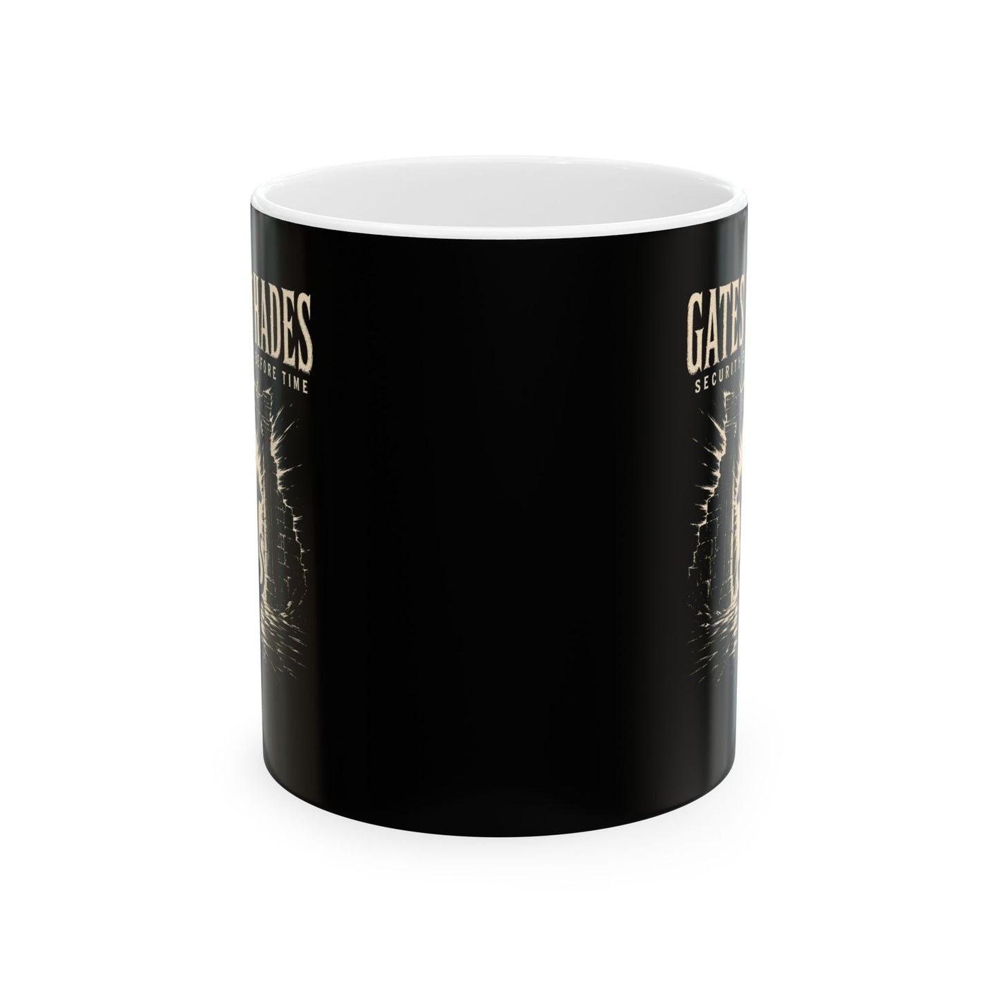 Gates of Hades Cerberus Security Ceramic Mug, (11oz, 15oz)