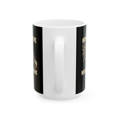 Modern Problems Require Medieval Solutions Smartphone Ceramic Mug, (11oz, 15oz)