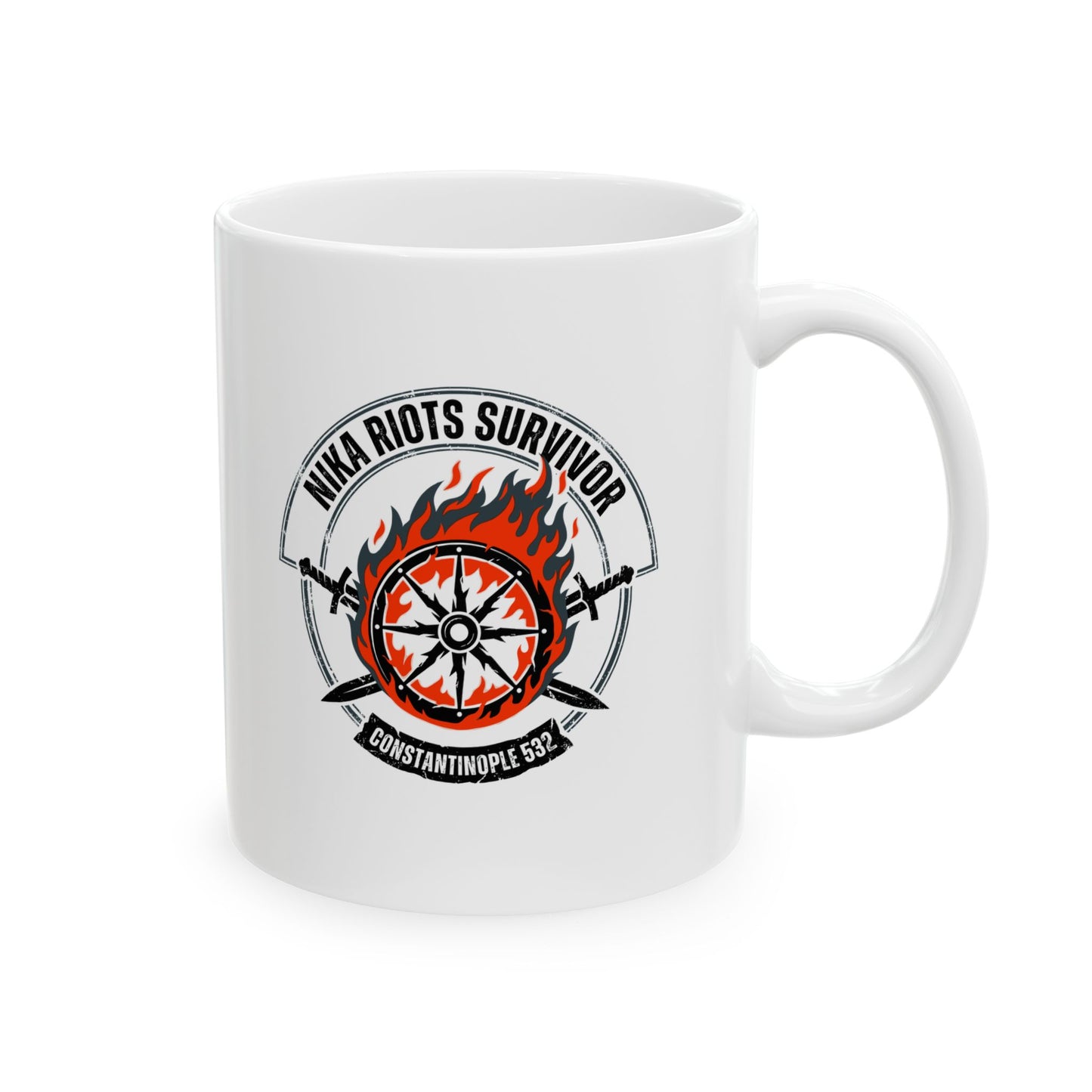 Nika Riots SurvivorCeramic Mug, (11oz, 15oz)
