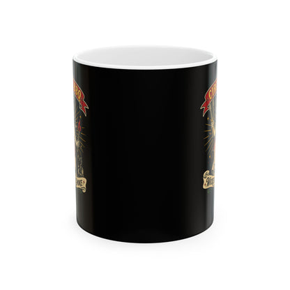Circe's BBQ Wicked Good Smoke Ceramic Mug, (11oz, 15oz)