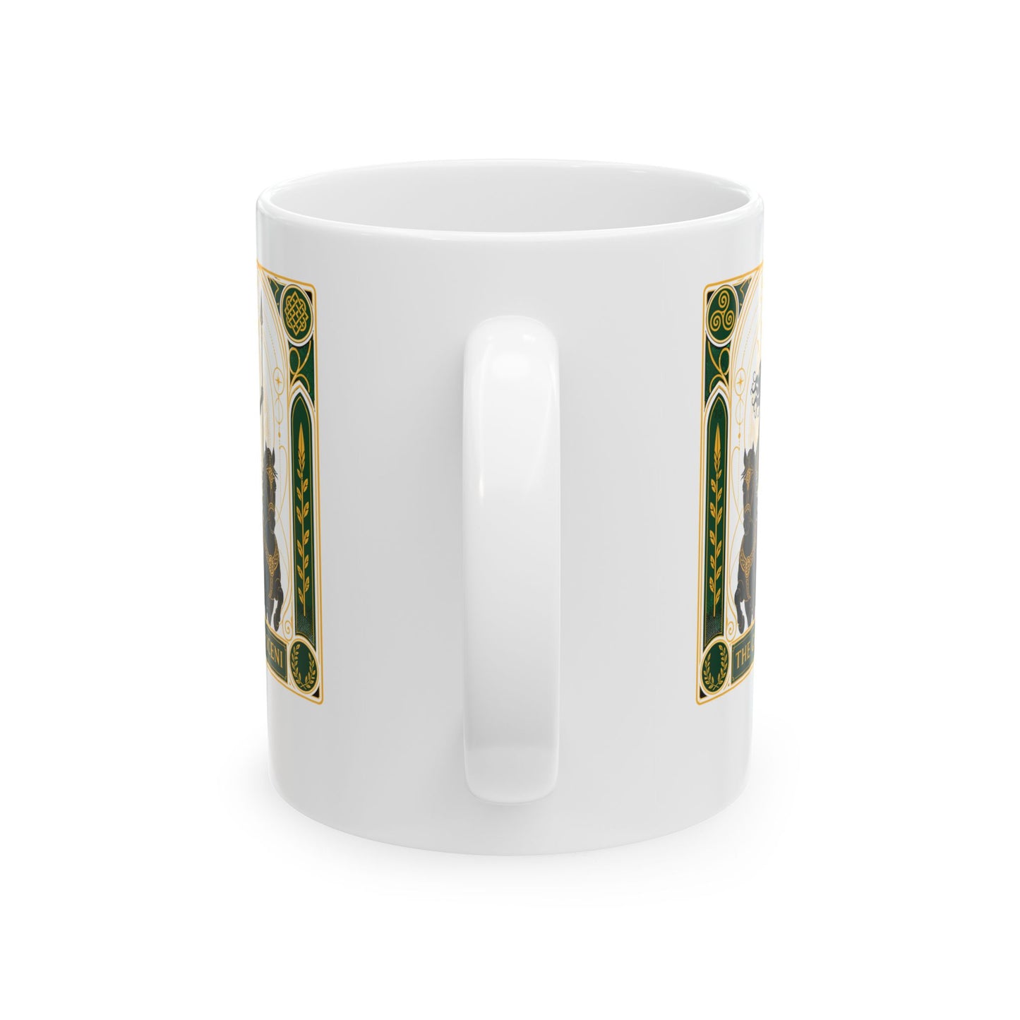 Boudica Queen of Iceni Tarot Ceramic Mug, (11oz, 15oz)