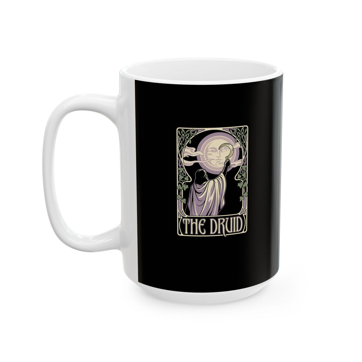 Druid Tarot Ceramic Mug, (11oz, 15oz)