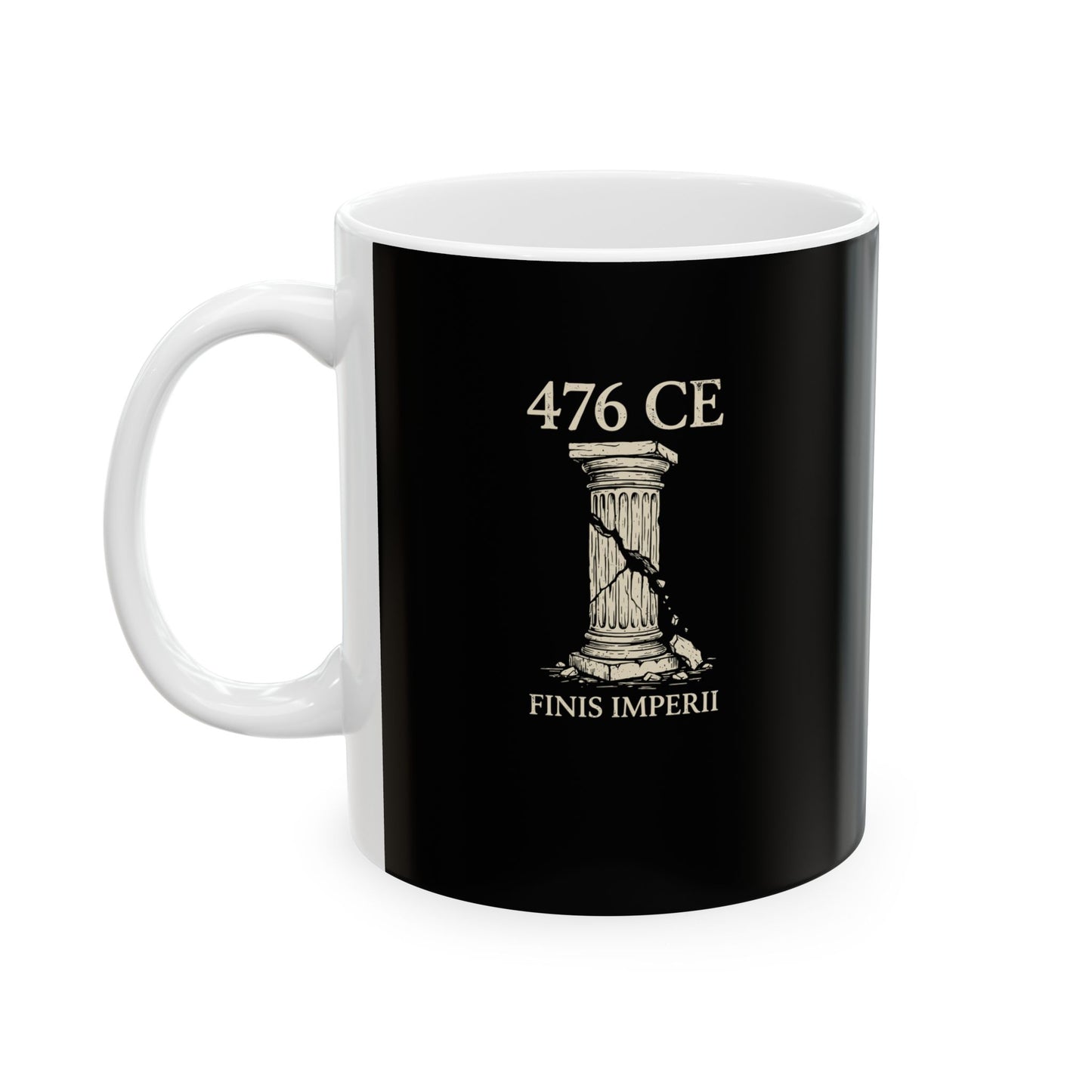 476 End of Empire Latin Ceramic Mug, (11oz, 15oz)