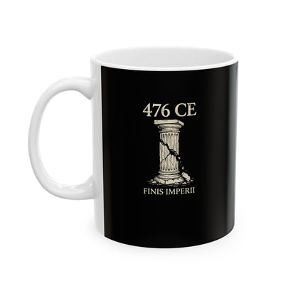 476 End of Empire Latin Ceramic Mug, (11oz, 15oz)