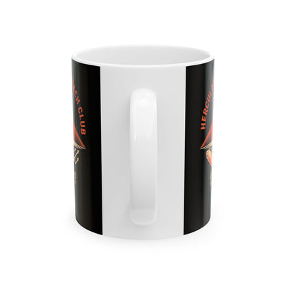 Herculaneum Beach Club Lifeguard Ceramic Mug, (11oz, 15oz)