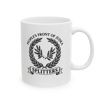 Splitters People's Front of Judea Crest Ceramic Mug, (11oz, 15oz)