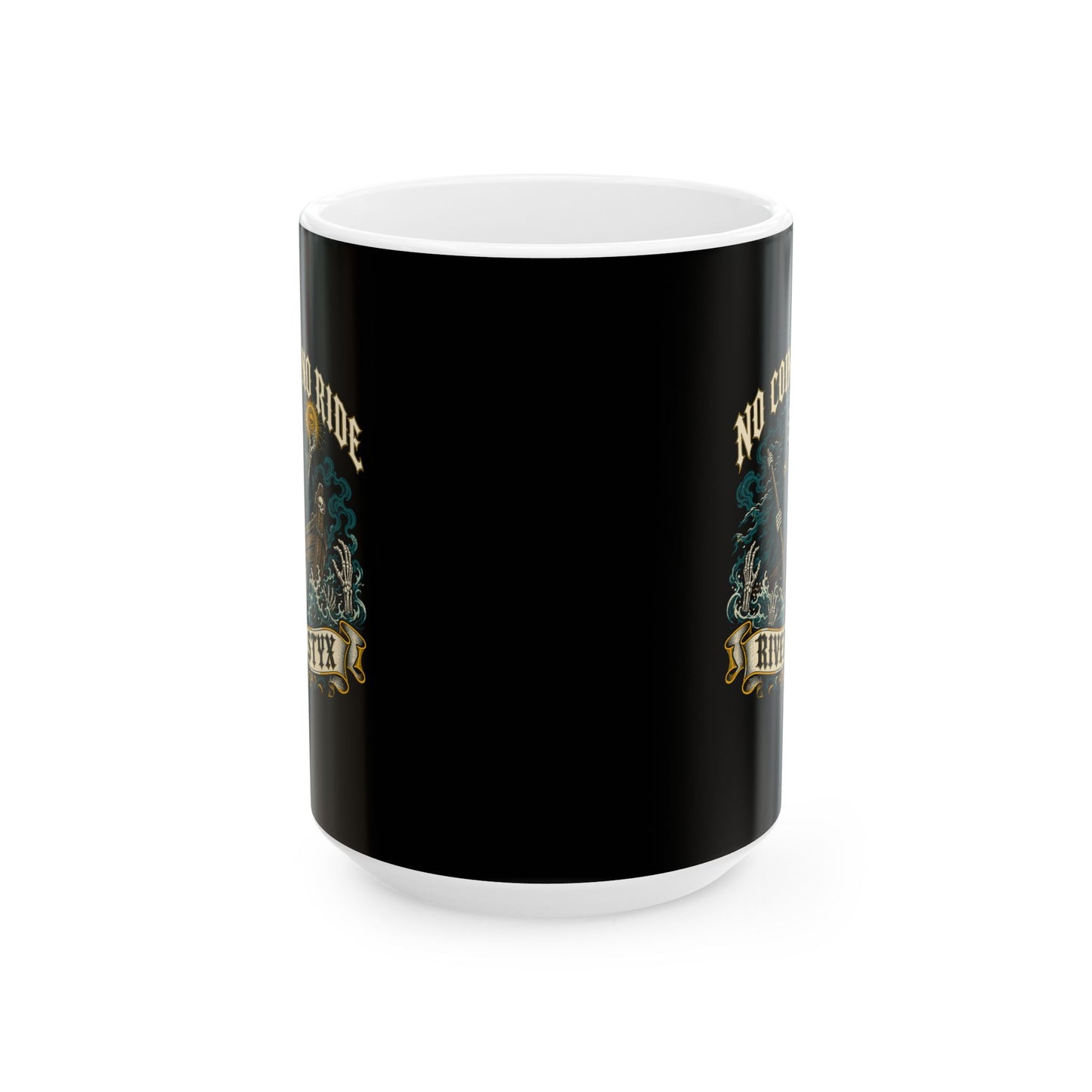 No Coin No Ride River Styx Ceramic Mug, (11oz, 15oz)