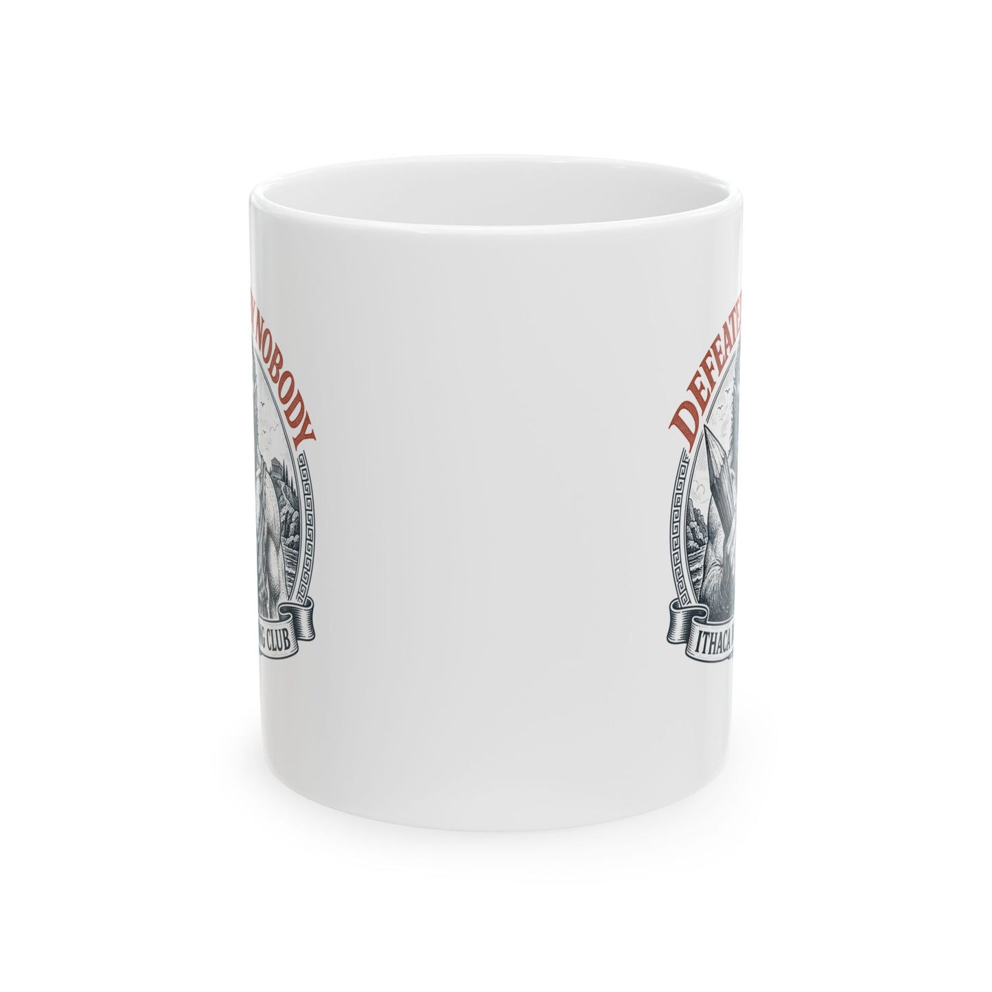 Polyphemus Defeated by Nobody Ceramic Mug, (11oz, 15oz)
