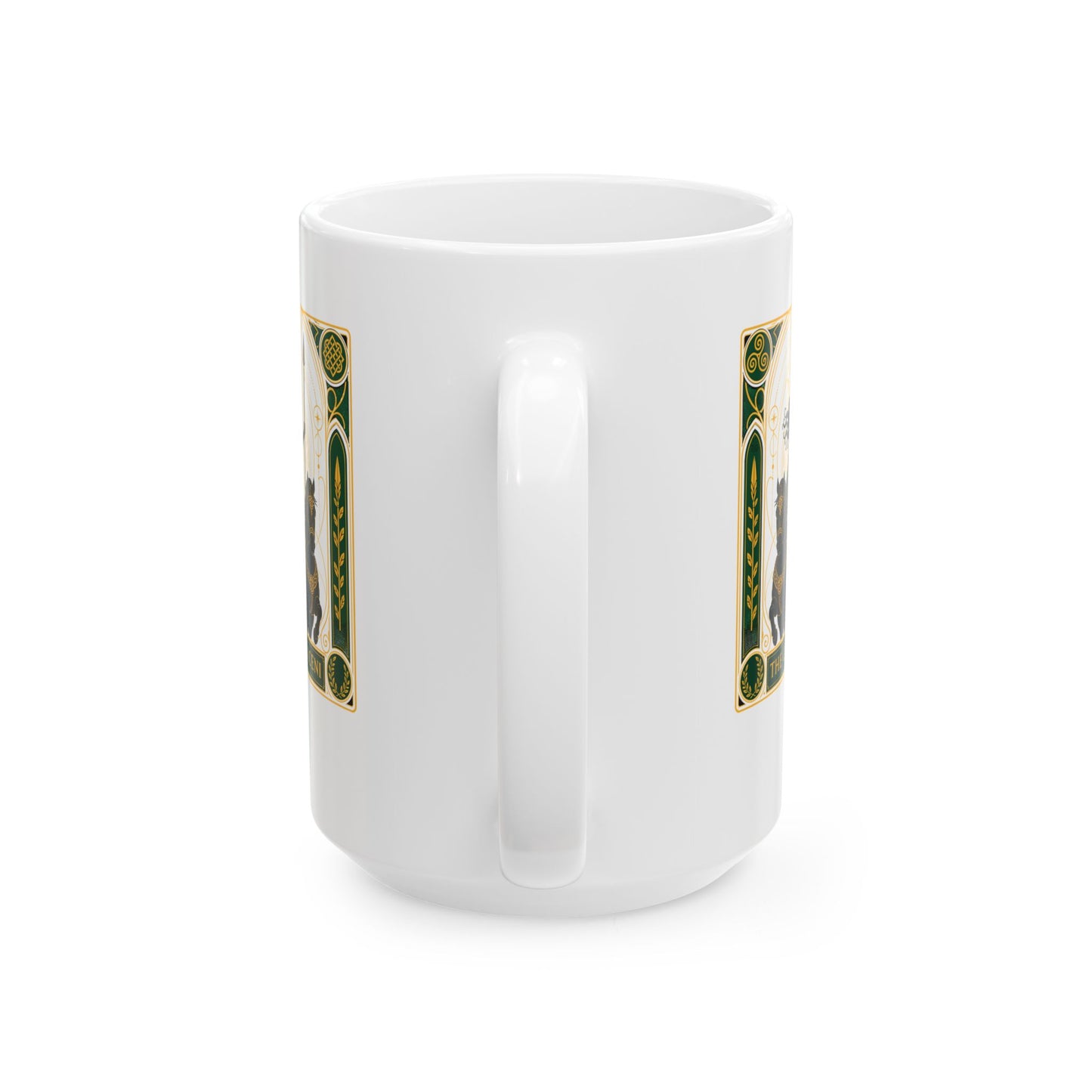 Boudica Queen of Iceni Tarot Ceramic Mug, (11oz, 15oz)