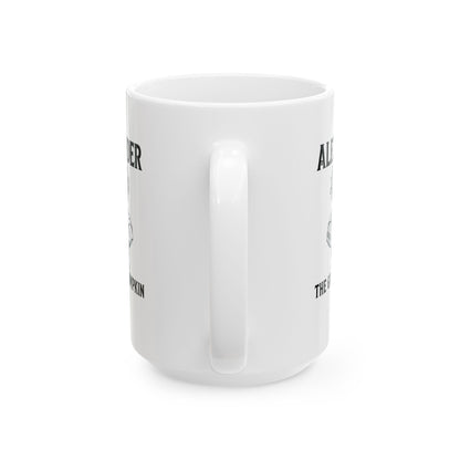 Alexander the Great Pumpkin! Statue Ceramic Mug, (11oz, 15oz)