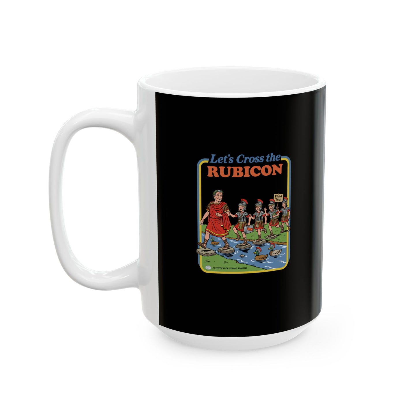 Let's Cross Rubicon Kids' Book Parody Ceramic Mug, (11oz, 15oz)