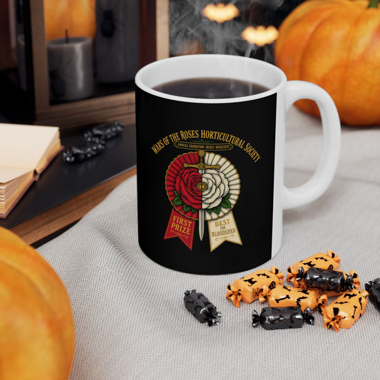 Wars of the Roses Horticultural Society Ceramic Mug, (11oz, 15oz)