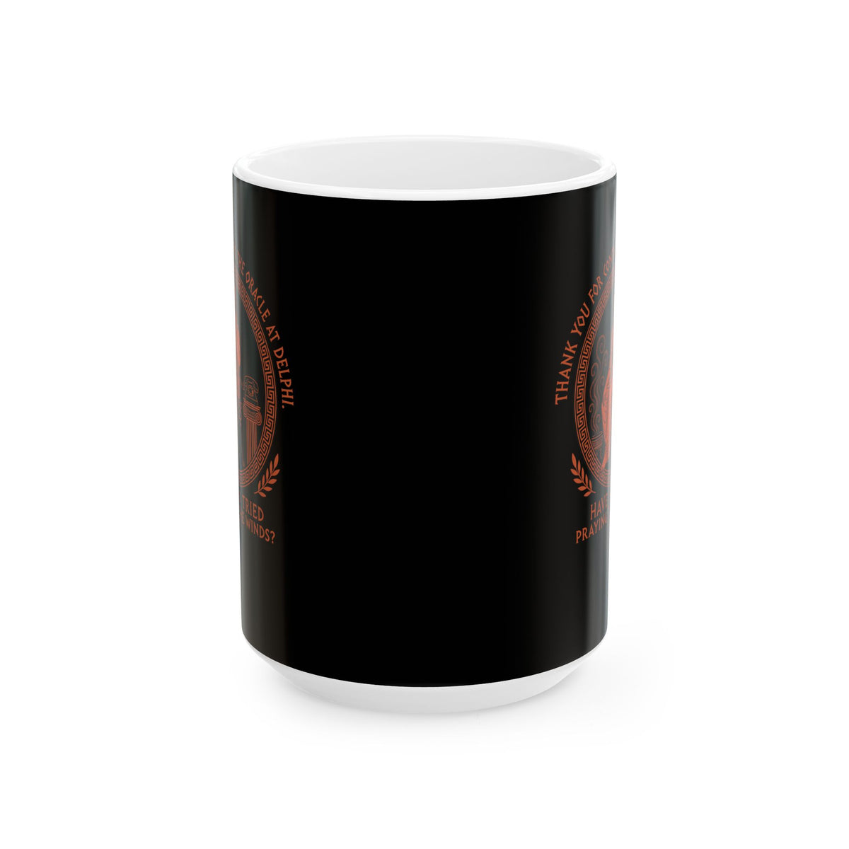 Oracle of Delphi Call Center Ceramic Mug, (11oz, 15oz)