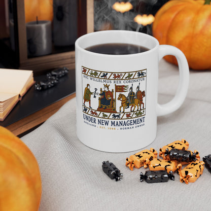 Bayeux Tapestry Under New Management Normans Ceramic Mug, (11oz, 15oz)