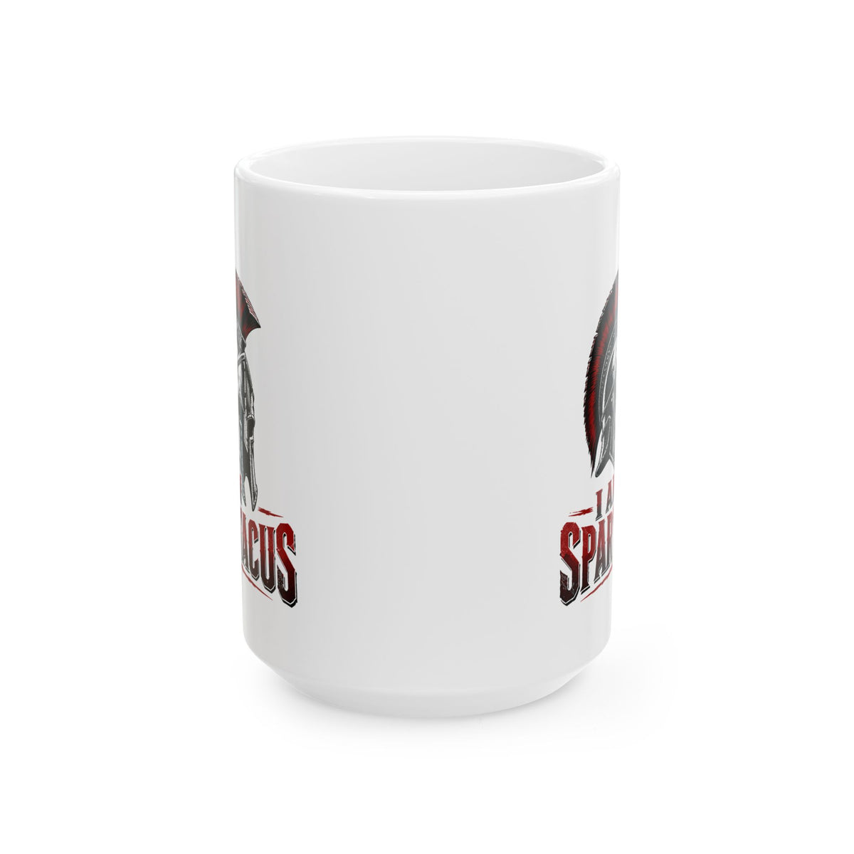 I Am Spartacus Helmet Ceramic Mug, (11oz, 15oz)