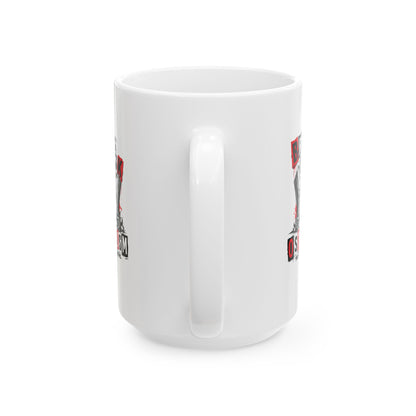 Bring Back Ostracism Punk Aesthetic Ceramic Mug, (11oz, 15oz)