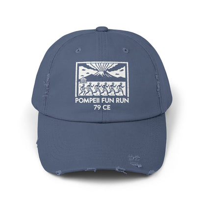 Pompeii Fun Run Mosaic Unisex Distressed Cap