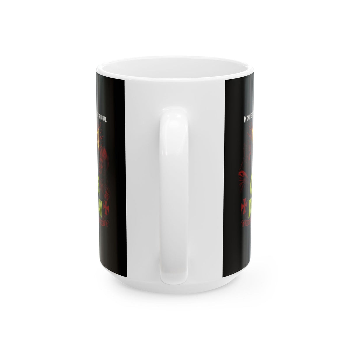 Curse of De Molay Templar B Movie Ceramic Mug, (11oz, 15oz)