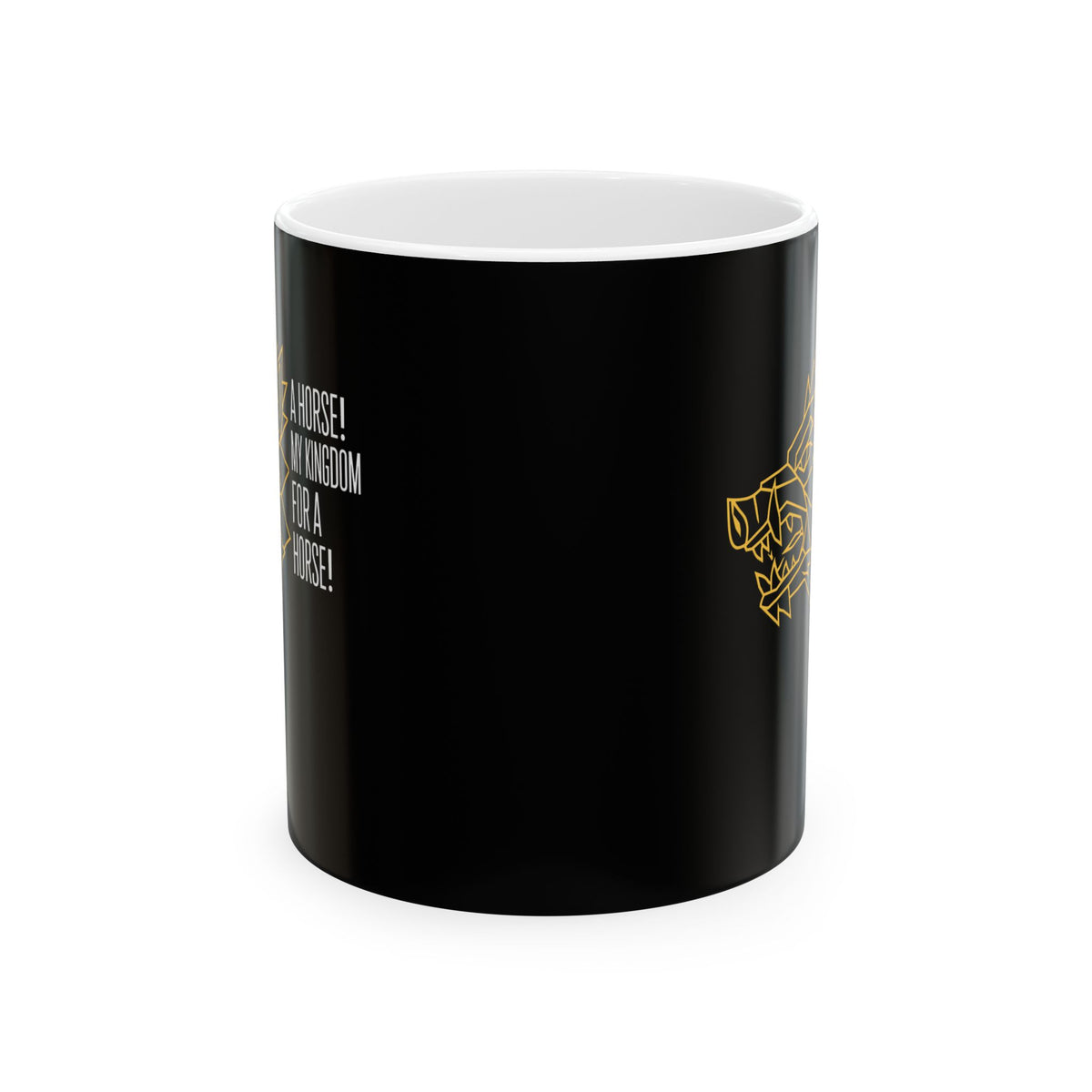 Richard III Kingdom for a Horse Ceramic Mug, (11oz, 15oz)
