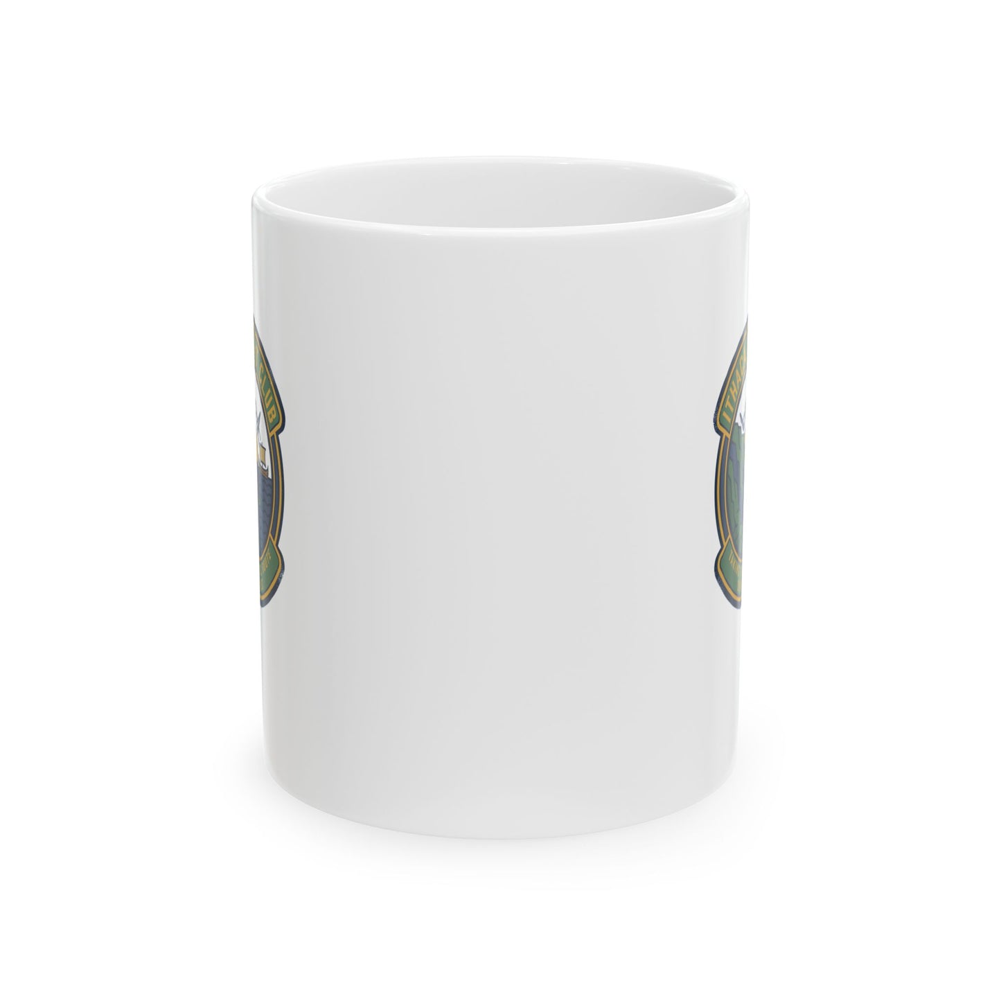 Odysseus Ithaca Yacht Club Ceramic Mug, (11oz, 15oz)