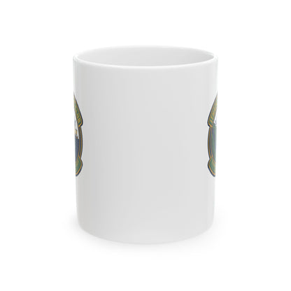 Odysseus Ithaca Yacht Club Ceramic Mug, (11oz, 15oz)