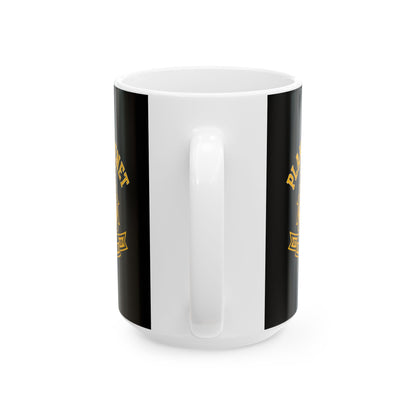 Plantagenet Dynasty Undefeated Lion Ceramic Mug, (11oz, 15oz)