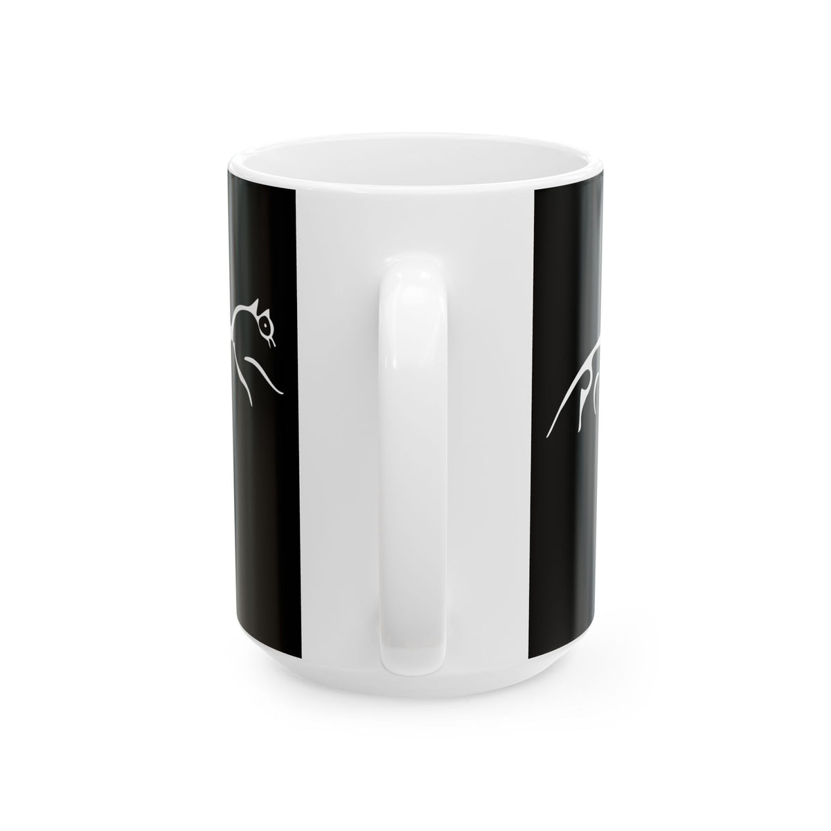 White Horse of Uffington Ceramic Mug, (11oz, 15oz)