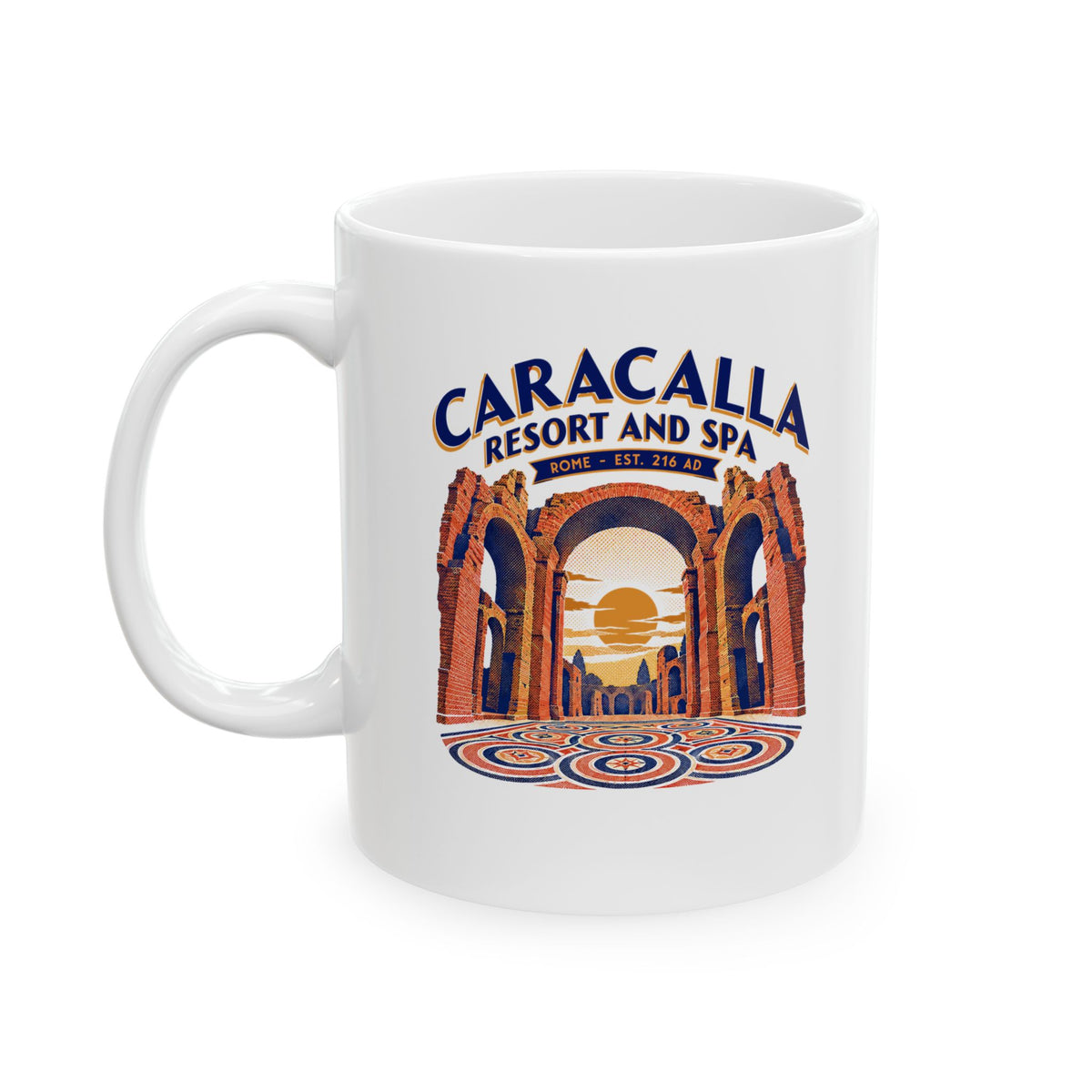 Caracalla Resort & Spa Ceramic Mug, (11oz, 15oz)