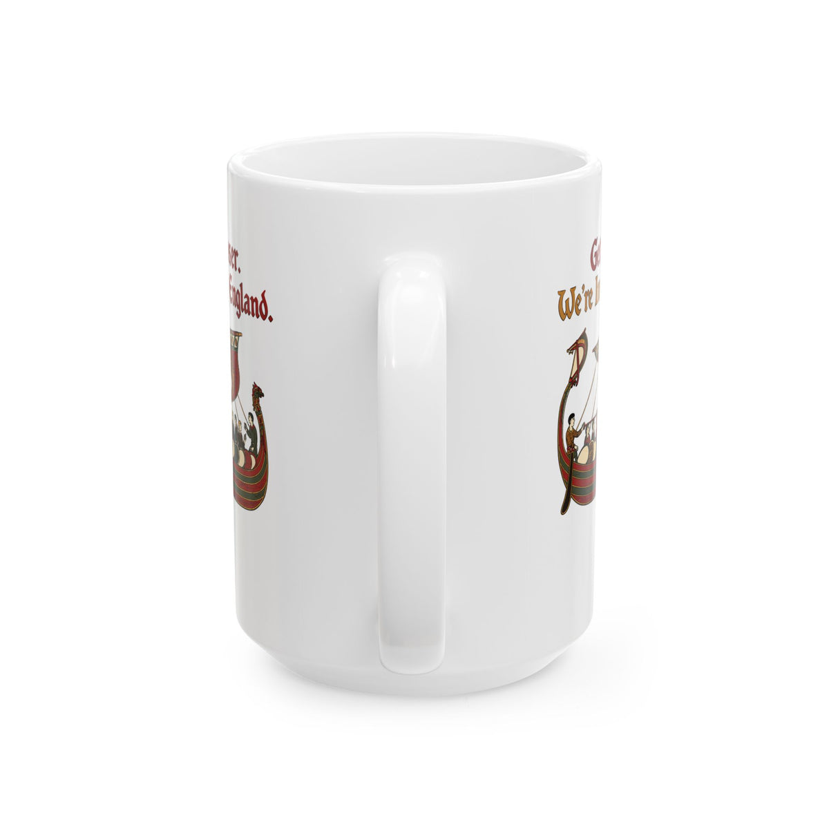 Get in Loser Norman Conquest Tapestry Ceramic Mug, (11oz, 15oz)