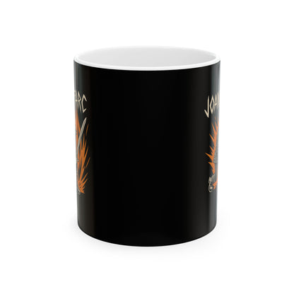 Punk Joan of Arc Ceramic Mug, (11oz, 15oz)