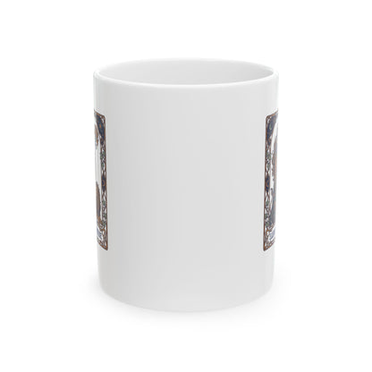 Eleanor of Aquitaine Art Nouveau Ceramic Mug, (11oz, 15oz)