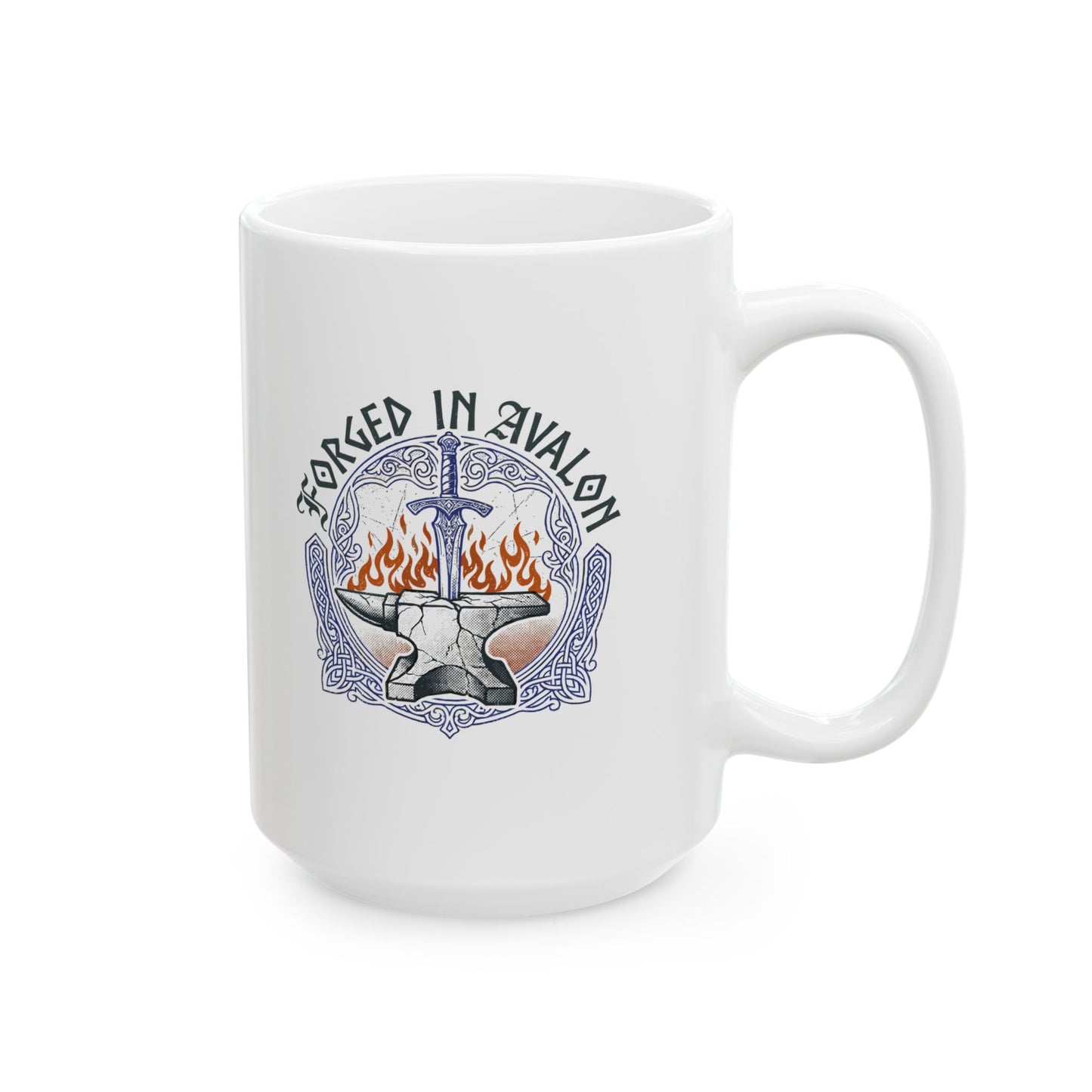Excalibur Forged in Avalon Ceramic Mug, (11oz, 15oz)