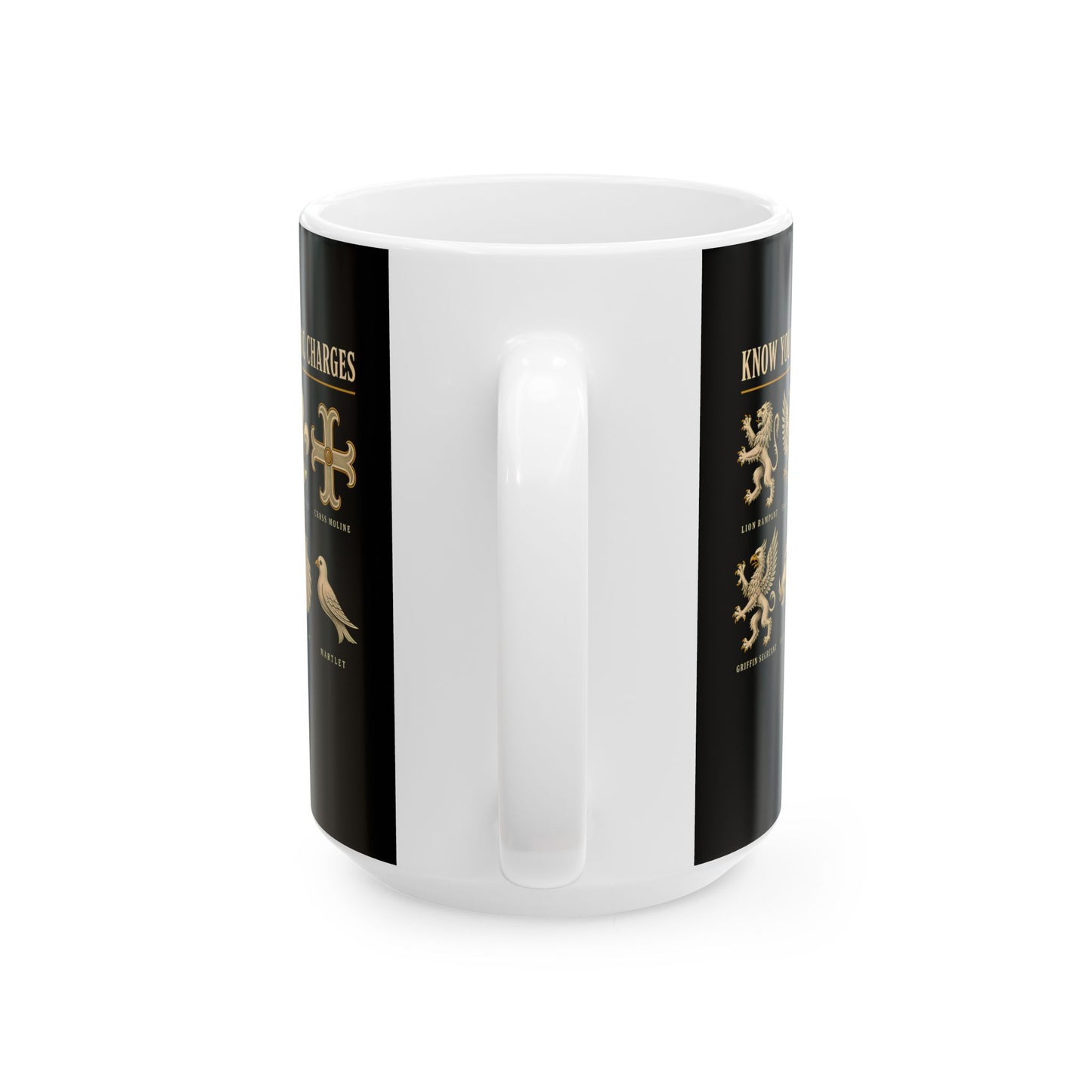 Know Your Heraldic Charges Ceramic Mug, (11oz, 15oz)