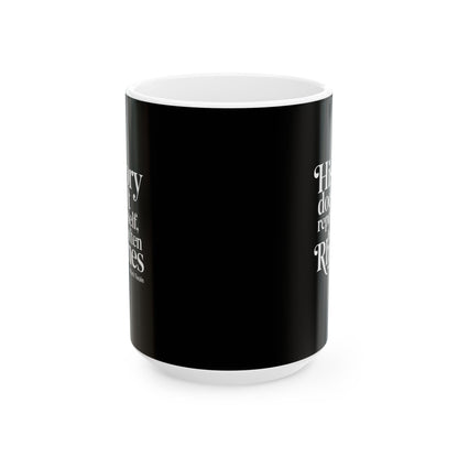 Mark Twain History Doesn't Repeat Quote Ceramic Mug, (11oz, 15oz)