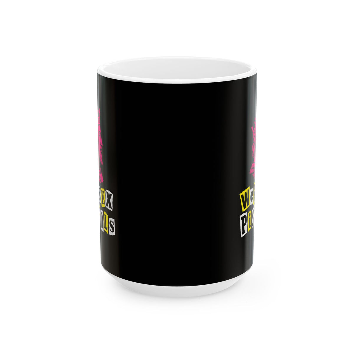 Wessex Pistols Punk Ransom Ceramic Mug, (11oz, 15oz)