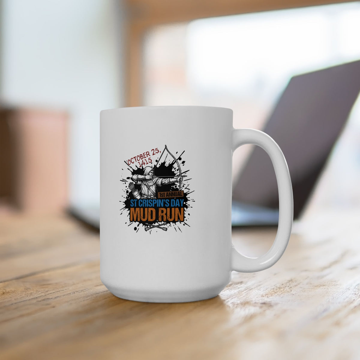 Agincourt Mud Run Ceramic Mug, (11oz, 15oz)