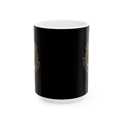Seneca Life Is Long Quote Ceramic Mug, (11oz, 15oz)