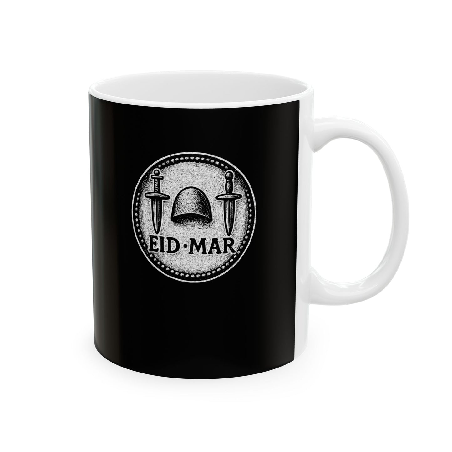 Ides March Coin Ceramic Mug, (11oz, 15oz)