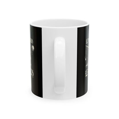 Live Laugh Launch Trebuchet Ceramic Mug, (11oz, 15oz)